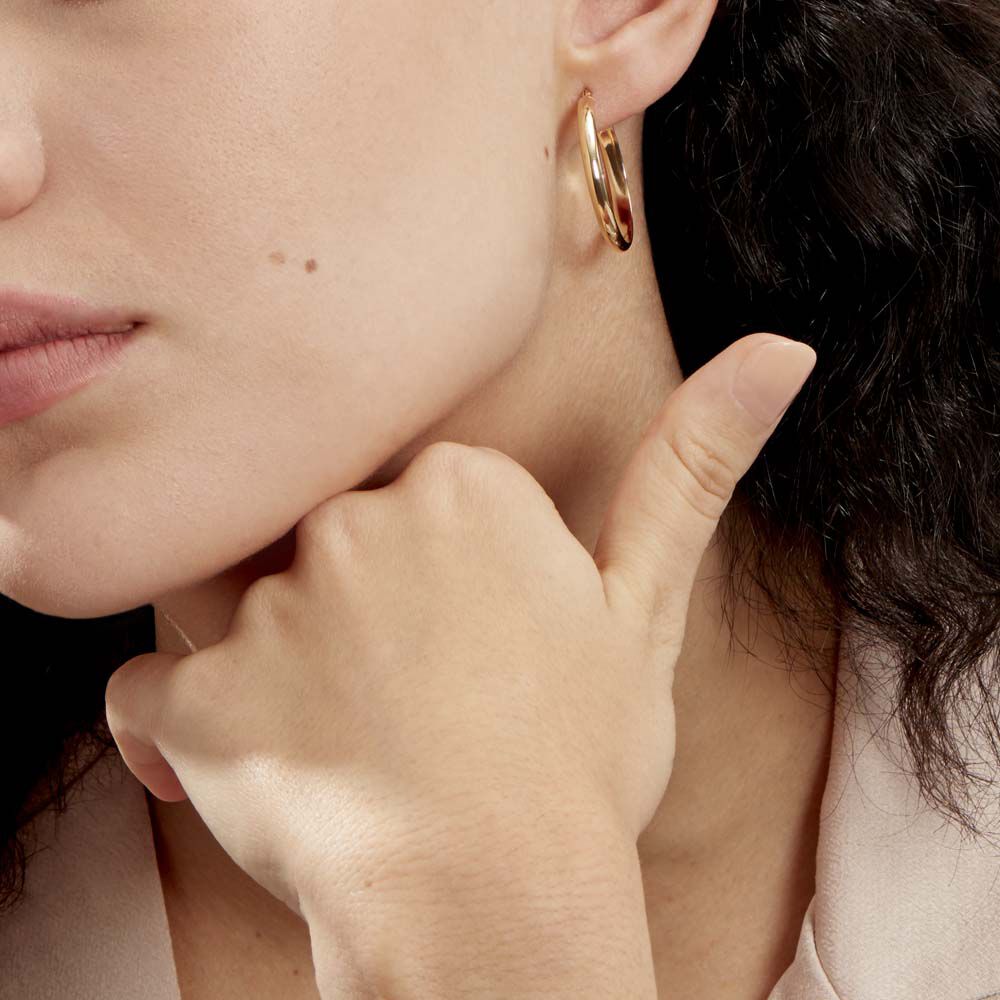 Créoles Shalana Or Jaune - Créoles Femme | Marc Orian