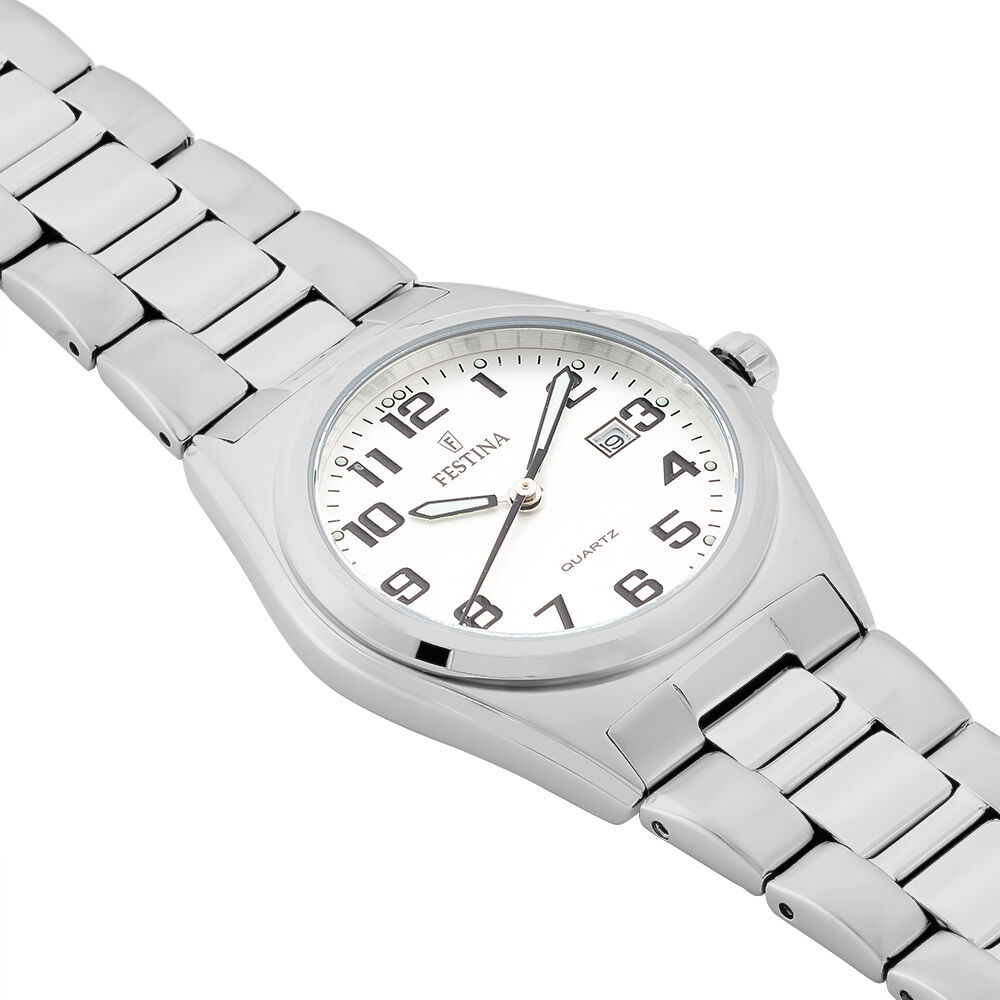 Montre Festina Classics Blanc - Montres classiques Femme | Marc Orian