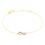 Bracelet Chlothilde Or Jaune Diamant - Bracelets cha&icirc;nes Femme | Marc Orian