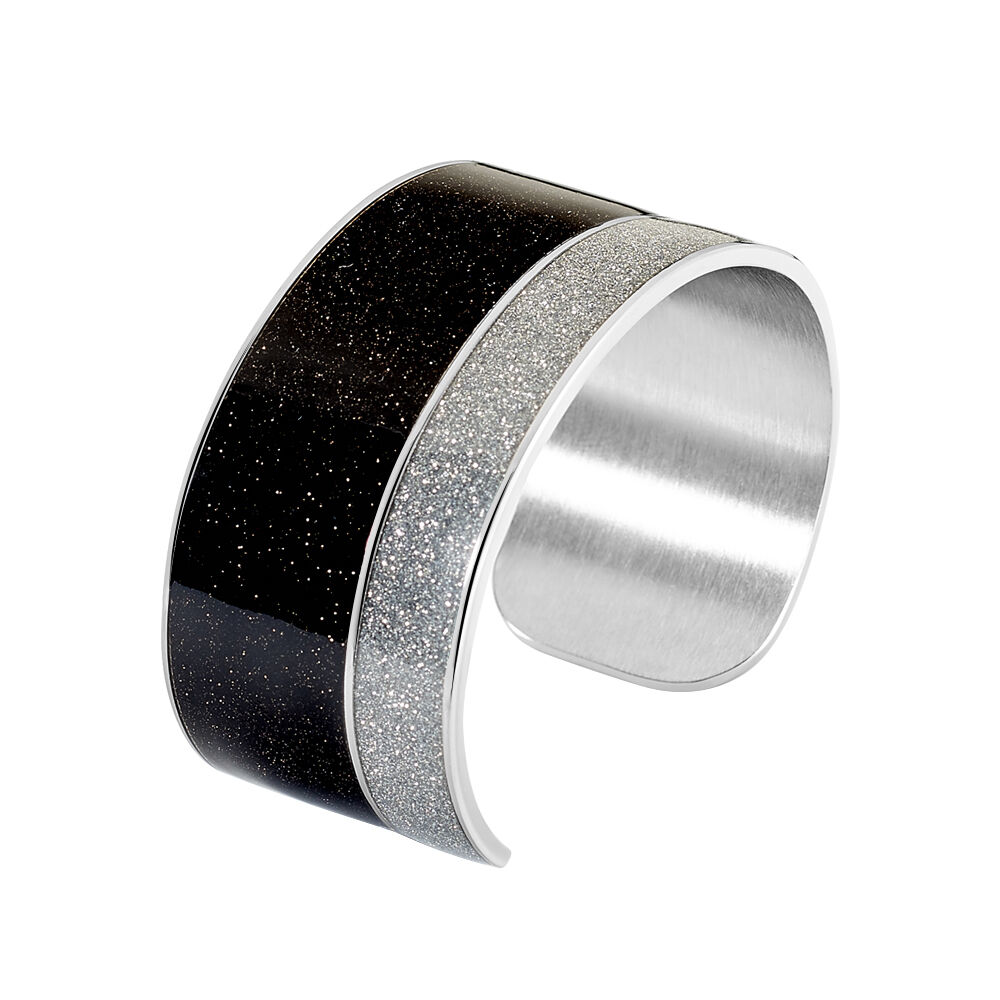 Bracelet Jonc Marie-adelaide Acier Blanc - Bracelets joncs Femme | Marc Orian