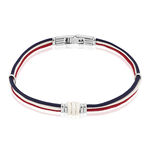 Bracelet Tyffany Acier Blanc - Bracelets cordons Homme | Marc Orian