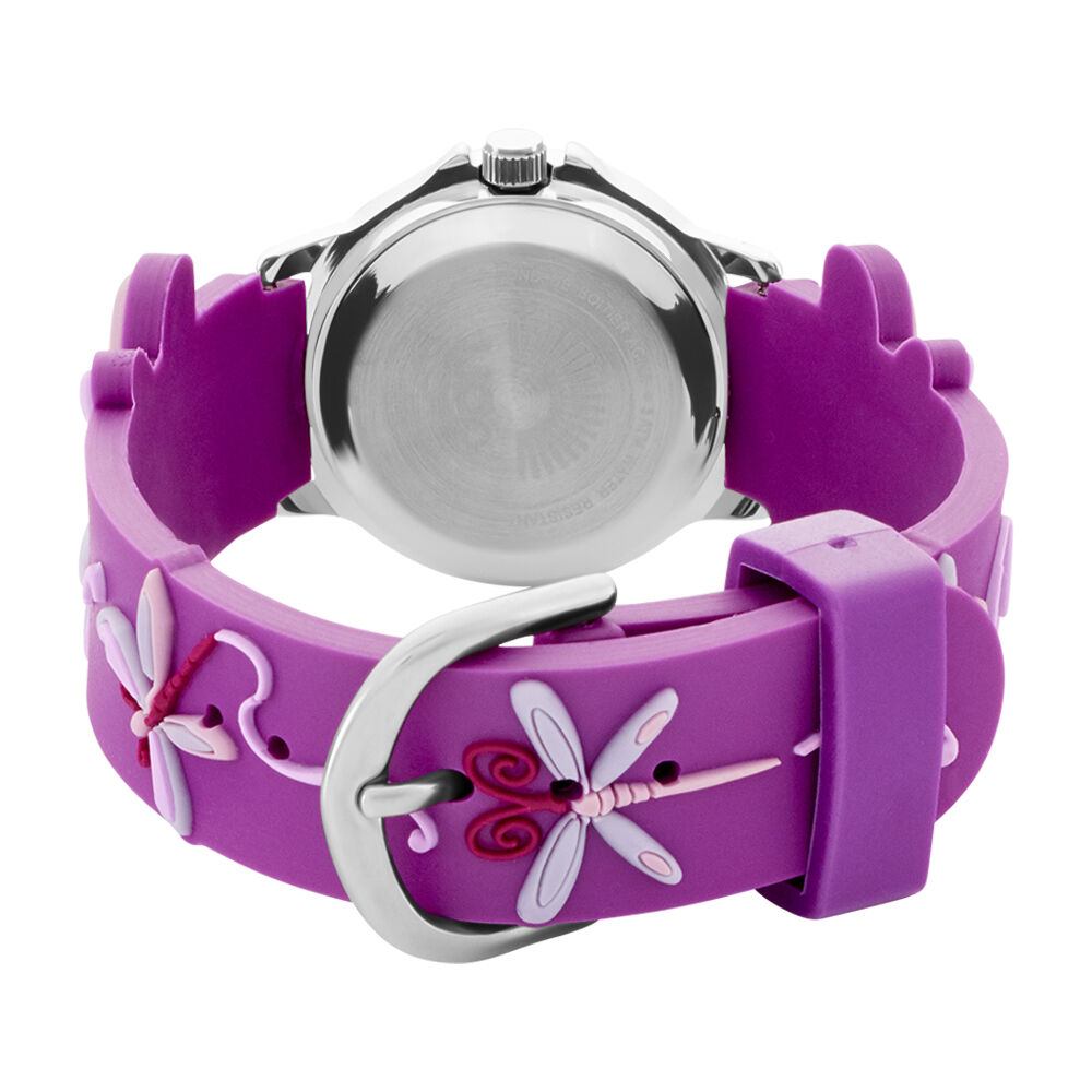 Montre Upp Libellule Violet Et Rose - Montres &eacute;tanches Enfant | Marc Orian