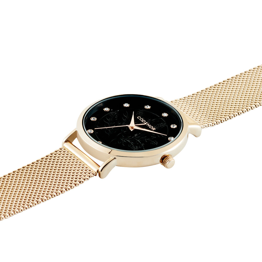 Montre Codhor Camille Noir - Montres étanches Femme | Marc Orian