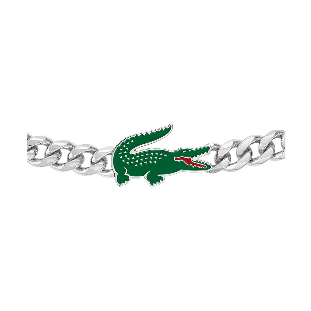 Bracelet Lacoste Arthor Acier Blanc - Bijoux Homme | Marc Orian