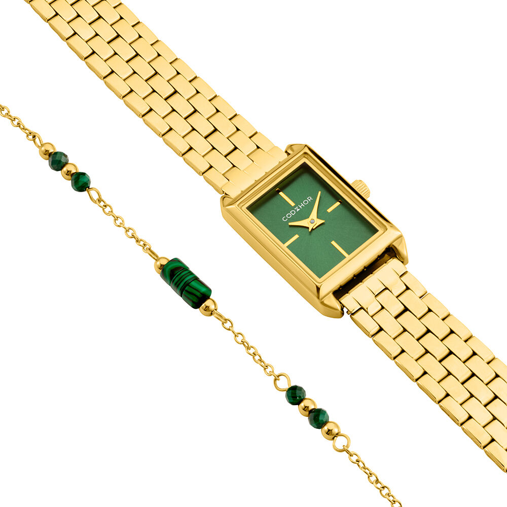 Coffret De Montre Codhor Suzy Vert - Montres &eacute;tanches Femme | Marc Orian
