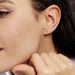 Boucles D'oreilles Puces Anne-maudae Coeurs Or Jaune - Clous d'oreilles Femme | Marc Orian