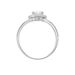 Bague Stelila Or Blanc Oxyde De Zirconium - Solitaires Femme | Marc Orian