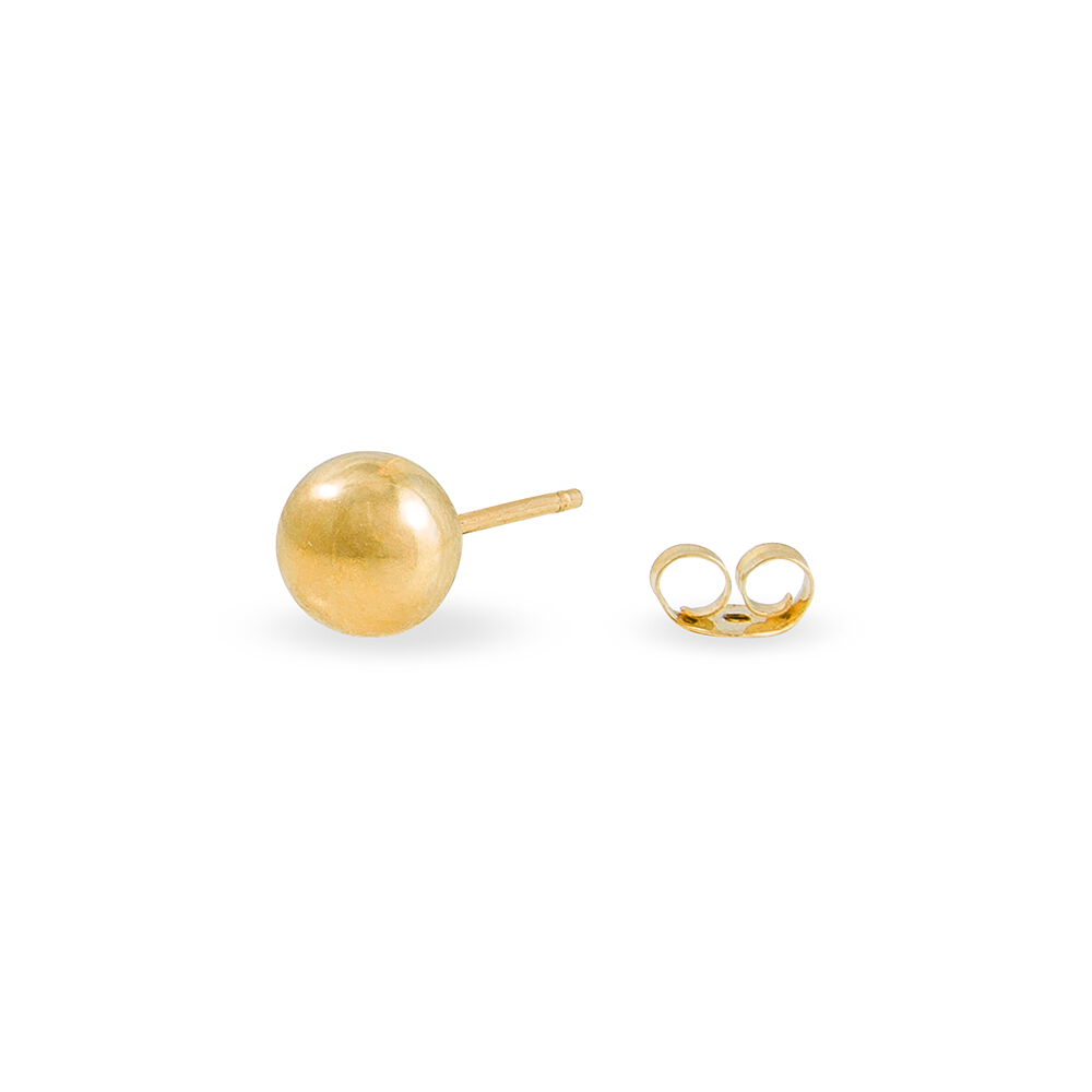 Boucles D'oreilles Puces Fidelia Boule Or Jaune - Puces Femme | Marc Orian