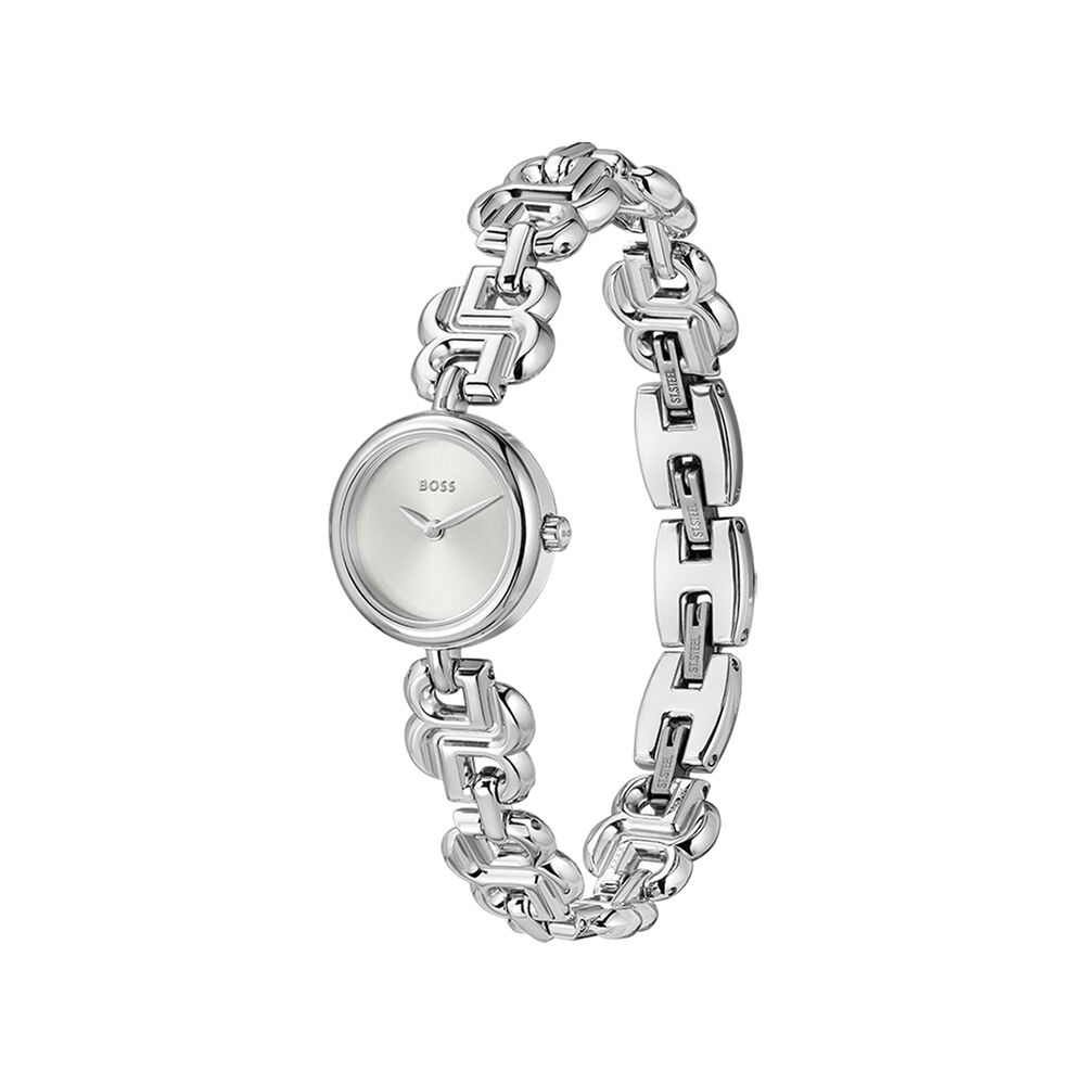 Montre Boss Double B Dressy Argent&eacute; - Montres &eacute;tanches Femme | Marc Orian