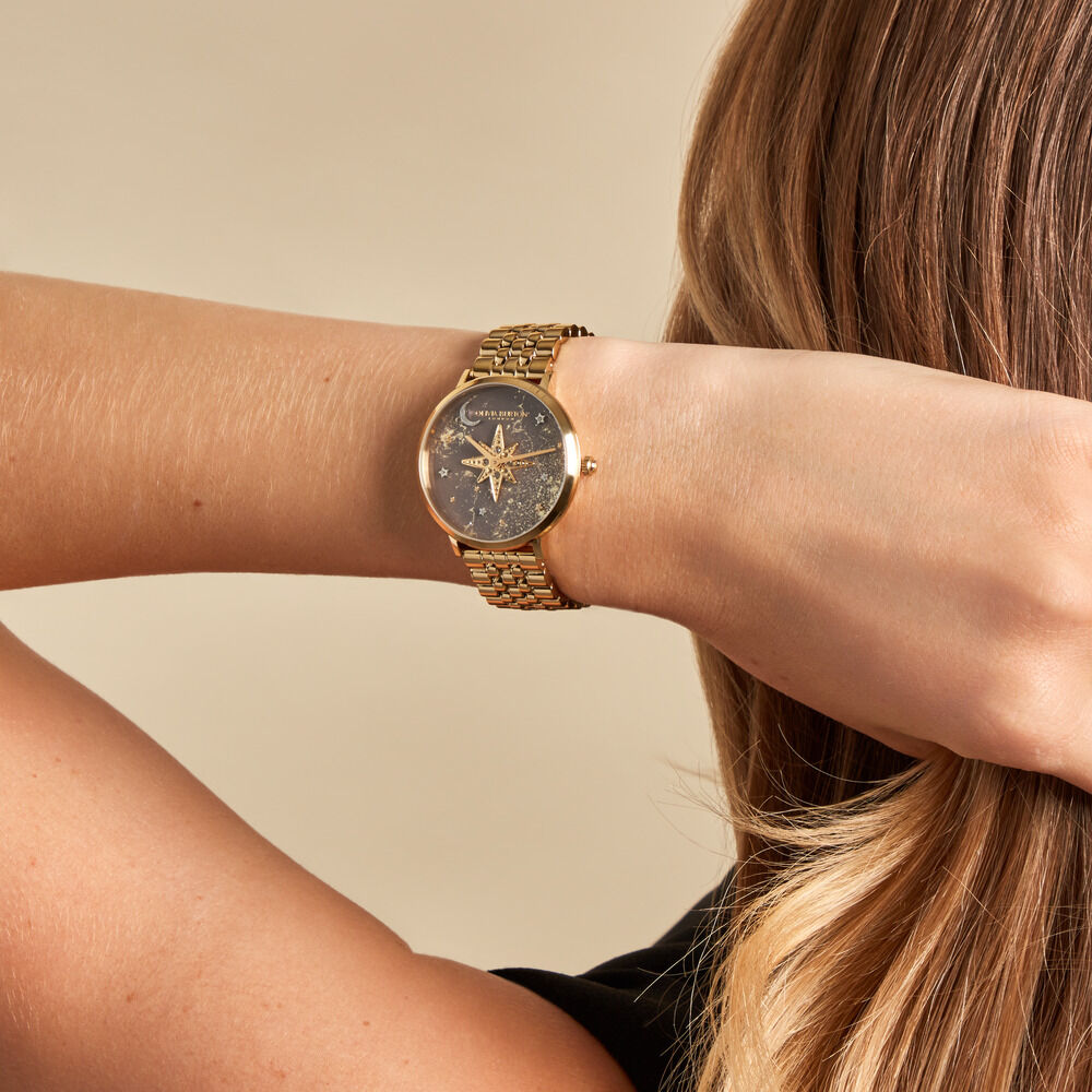 Montre Olivia Burton Celestial Nova Marron - Montres étanches Femme | Marc Orian
