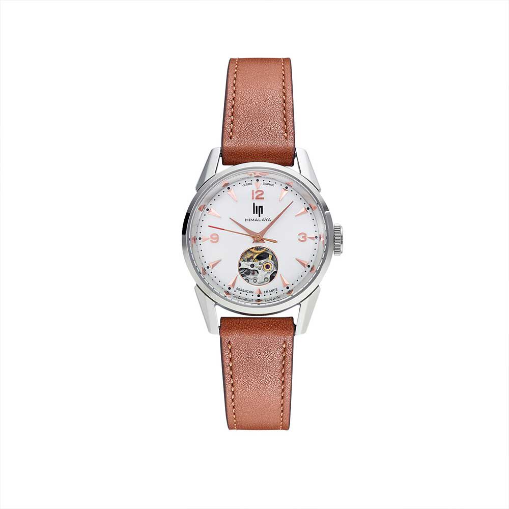 Montre Lip Himalaya C&oelig;ur Battant Argent&eacute; - Montres automatiques Femme | Marc Orian