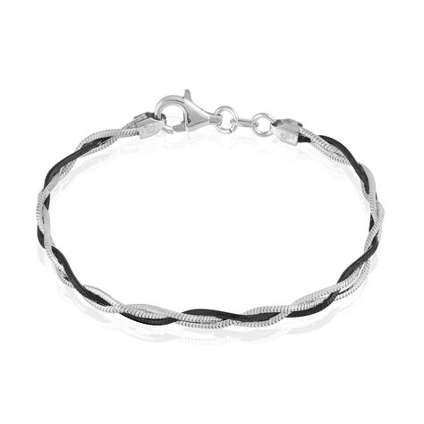 Bracelet Eira Argent Bicolore - Bracelets mailles Femme | Marc Orian