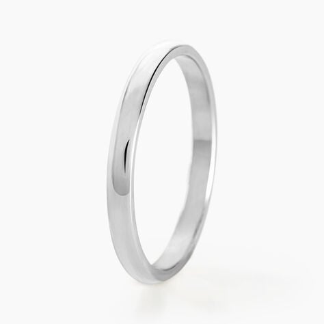 Alliance Alexyne Argent Blanc - Alliances duo Famille | Marc Orian