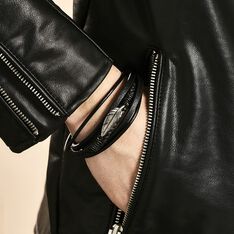 Bracelet Multirangs Acier Vieillit Georgio - Bracelets Homme | Marc Orian