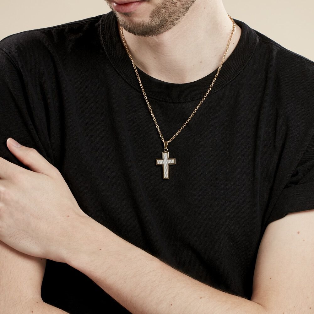 Collier Phebus Him Acier Doré - Colliers ete Homme | Marc Orian
