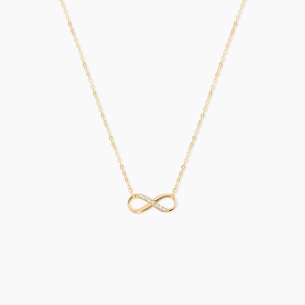 Collier Or Jaune Rosius Oxydes De Zirconium - Colliers avec pierres Femme | Marc Orian