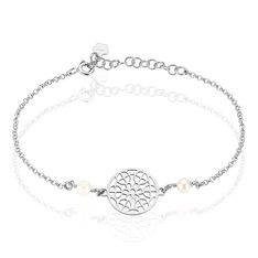 Bracelet Selia Argent Blanc Perle De Culture - Bracelets chaînes Femme | Marc Orian