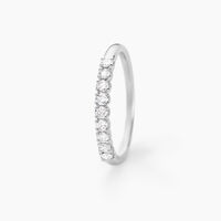 Alliance Hera Or Blanc Diamant