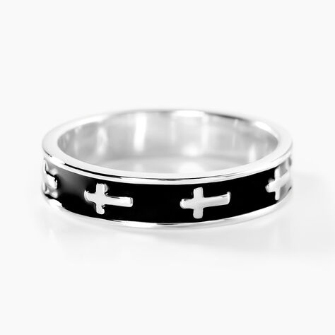 Bague Romaji Argent Blanc - Bijoux fantaisie Homme | Marc Orian