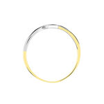 Bague Brixia Or Bicolore Diamant - Bagues fian&ccedil;ailles Femme | Marc Orian