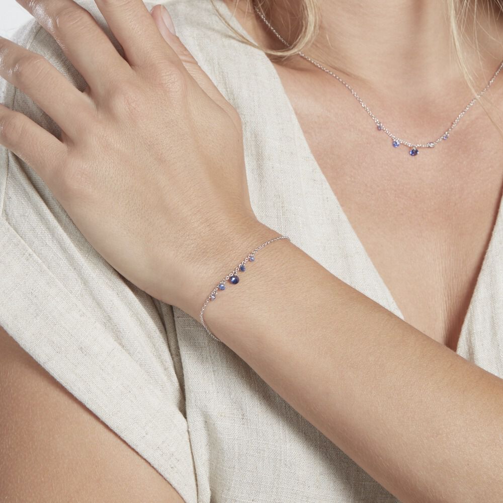 Bracelet Neoma Argent Oxyde De Zirconium - Bracelets chaînes Femme | Marc Orian