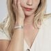 Bracelet Jonc Imagine Florette Acier Blanc - Bracelets joncs Femme | Marc Orian