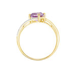 Bague Maria-serena Or Jaune Amethyste Et Oxyde De Zirconium - Bagues pierres fines Femme | Marc Orian