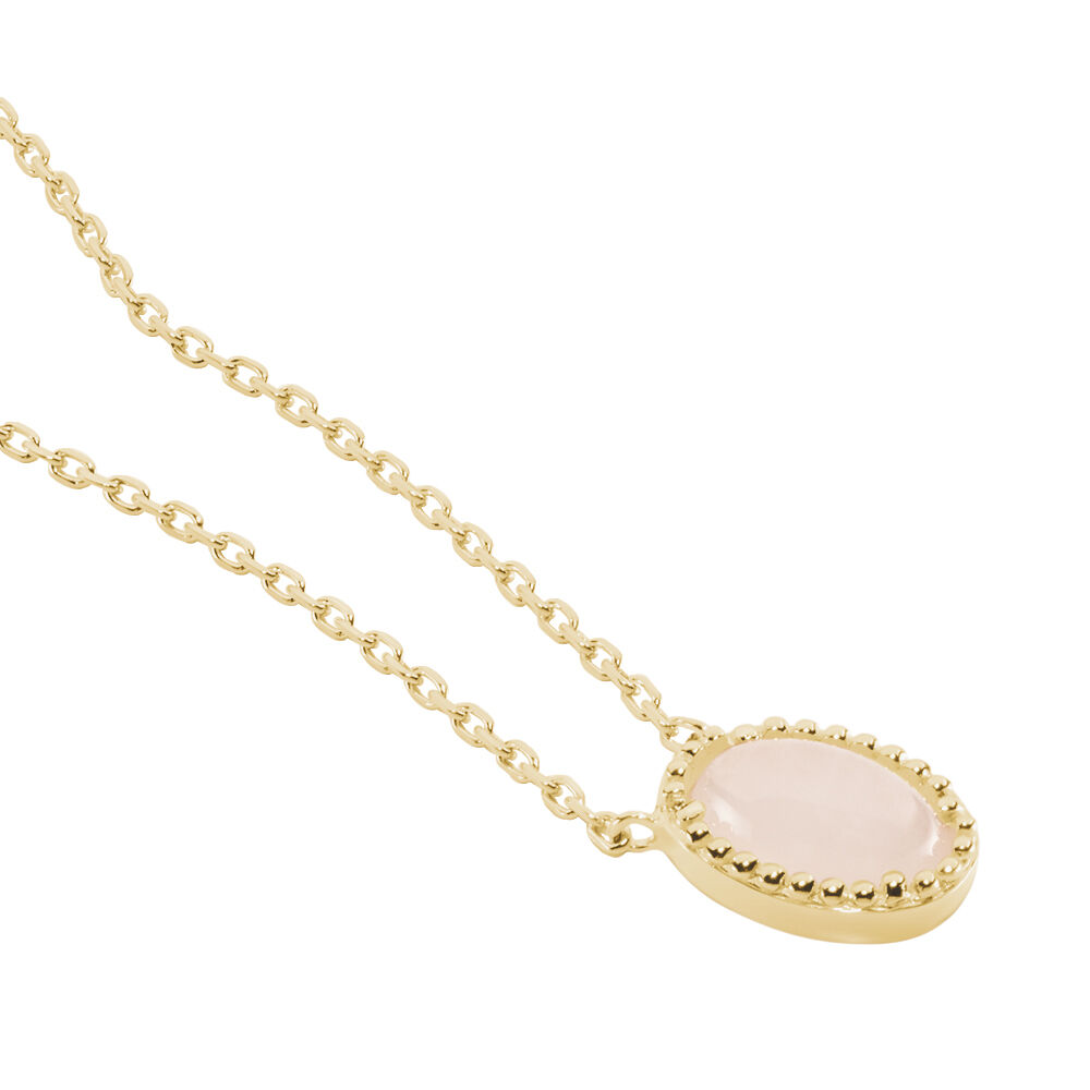 Collier Plaqué Or Jaune Phileas Quartz - Colliers avec pierres Femme | Marc Orian
