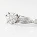 Bague Kate Or Blanc Diamant - Parures de mariage Femme | Marc Orian