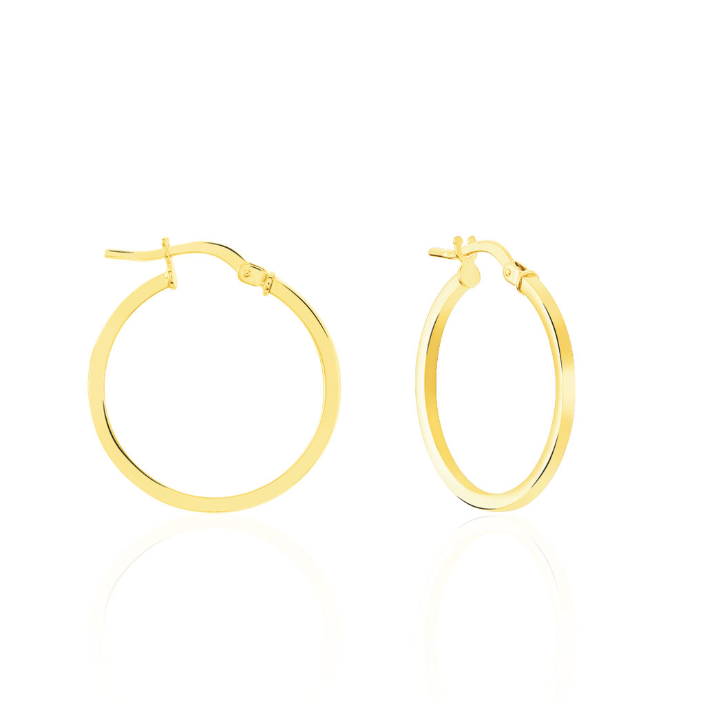 Créoles Thyrza Or Jaune - Créoles Femme | Marc Orian