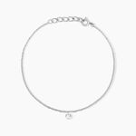 Bracelet Argent Constantin Argent Blanc Oxyde - Bracelets fantaisie Femme | Marc Orian