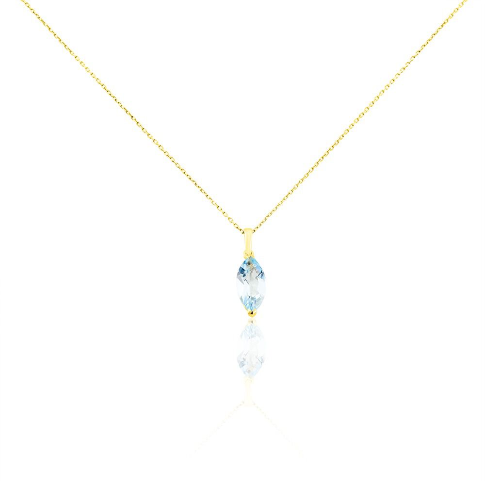 Collier Or Jaune Raquel Topaze - Colliers avec pierres Femme | Marc Orian