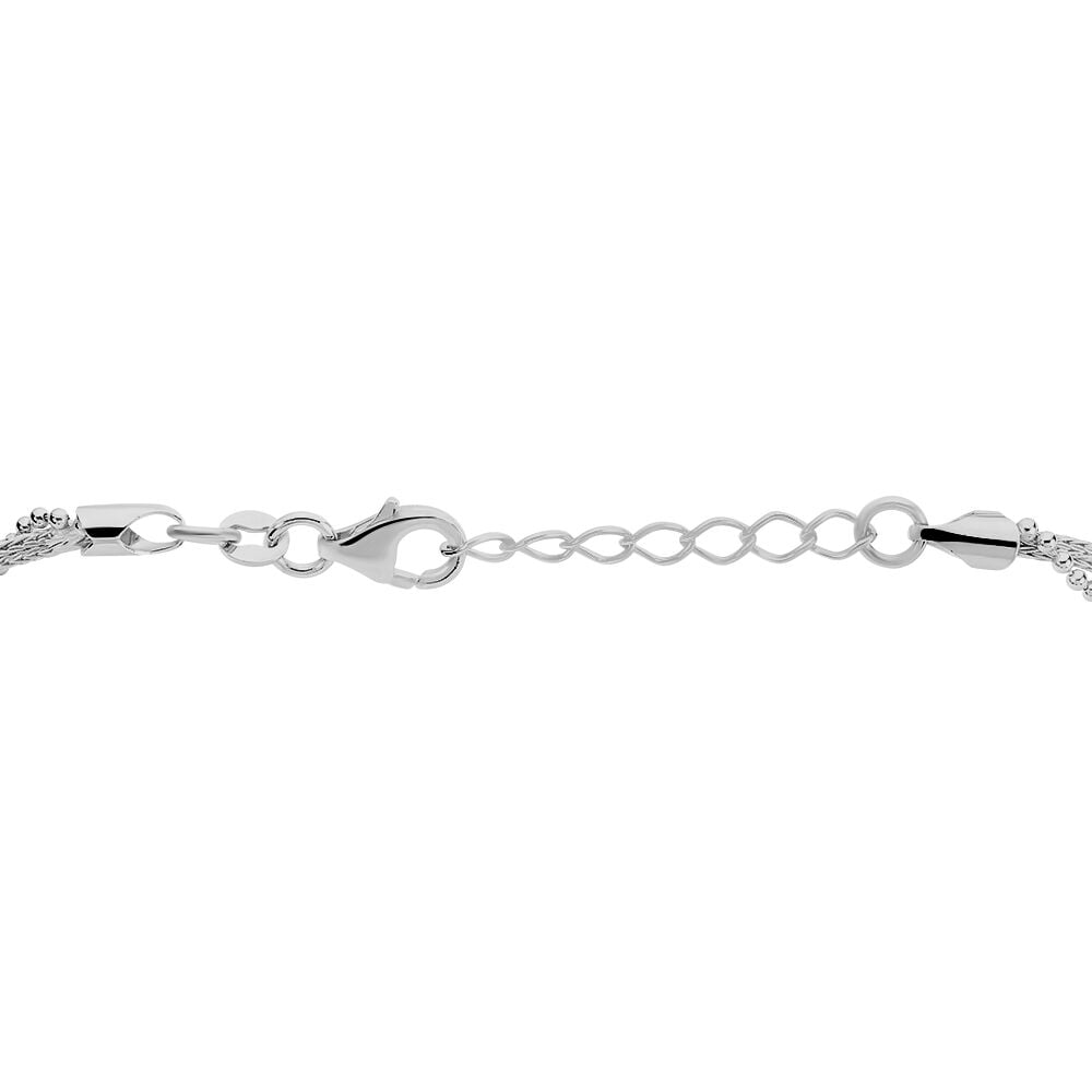 Bracelet Kelyanna Argent Blanc - Bracelets chaînes Femme | Marc Orian
