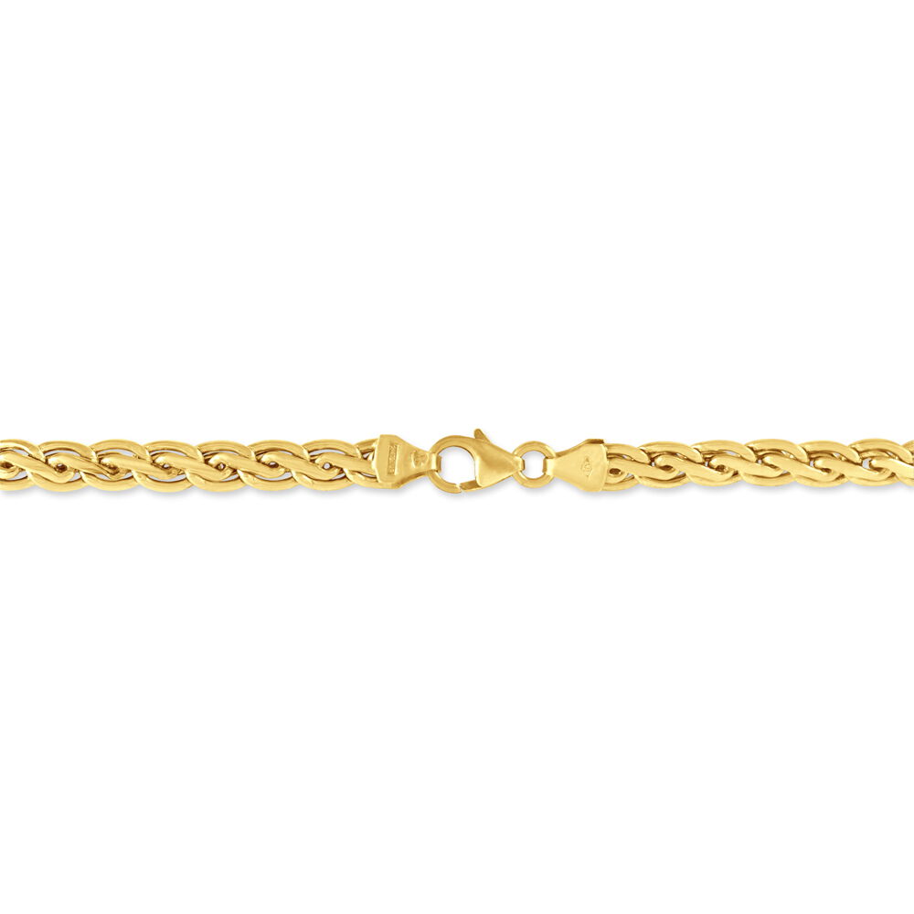 Bracelet Jayna Maille Palmier Or Jaune - Bracelets mailles Femme | Marc Orian