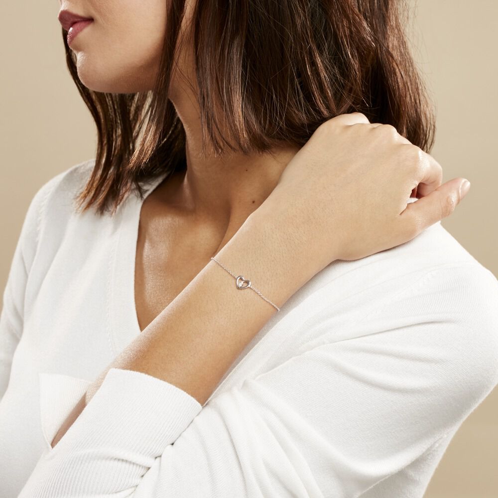 Bracelet Argent Savin Oxydes De Zirconium - Bracelets chaînes Femme | Marc Orian