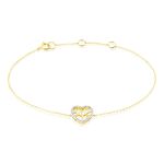 Bracelet Or Jaune Douglasa Diamants - Bracelets cha&icirc;nes Femme | Marc Orian