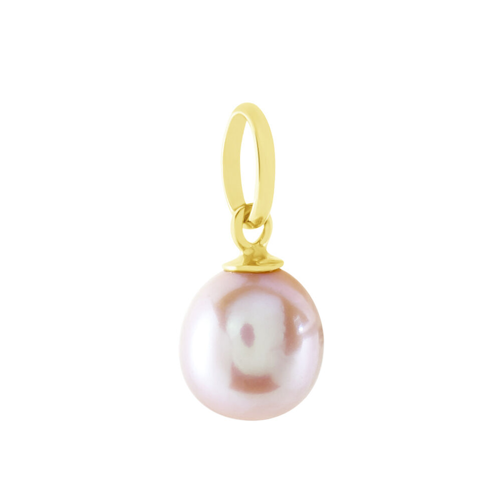 Pendentif Elbertina Or Jaune Perle De Culture - Parures de mariage Femme | Marc Orian