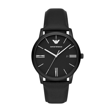 Montre Emporio Armani Noir - Montres classiques Homme | Marc Orian