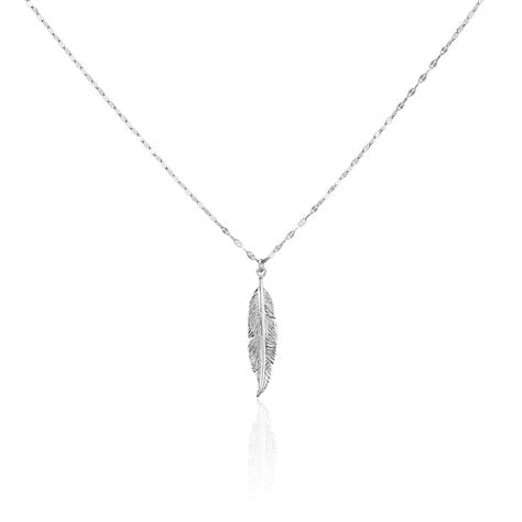 Collier Argent Blanc Jubba - Colliers Femme | Marc Orian