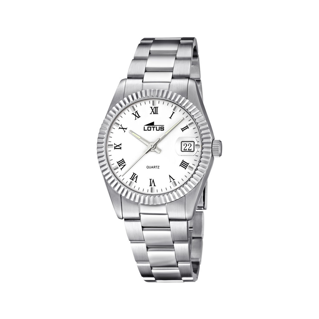 Montre Lotus Excellent Blanc - Montres classiques Femme | Marc Orian