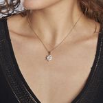 Collier Lisea Plaqu&eacute; Or Oxydes De Zirconium - Colliers avec pierres Femme | Marc Orian