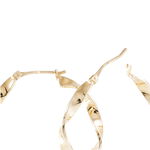 Cr&eacute;oles Lenna Torsad&eacute;e Plaqu&eacute; Or Jaune - Cr&eacute;oles Femme | Marc Orian