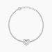 Bracelet Gloria Argent Blanc Oxyde De Zirconium - Bracelets fantaisie Femme | Marc Orian