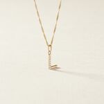 Pendentif Klementine Or Jaune Oxyde De Zirconium - Pendentifs Famille | Marc Orian