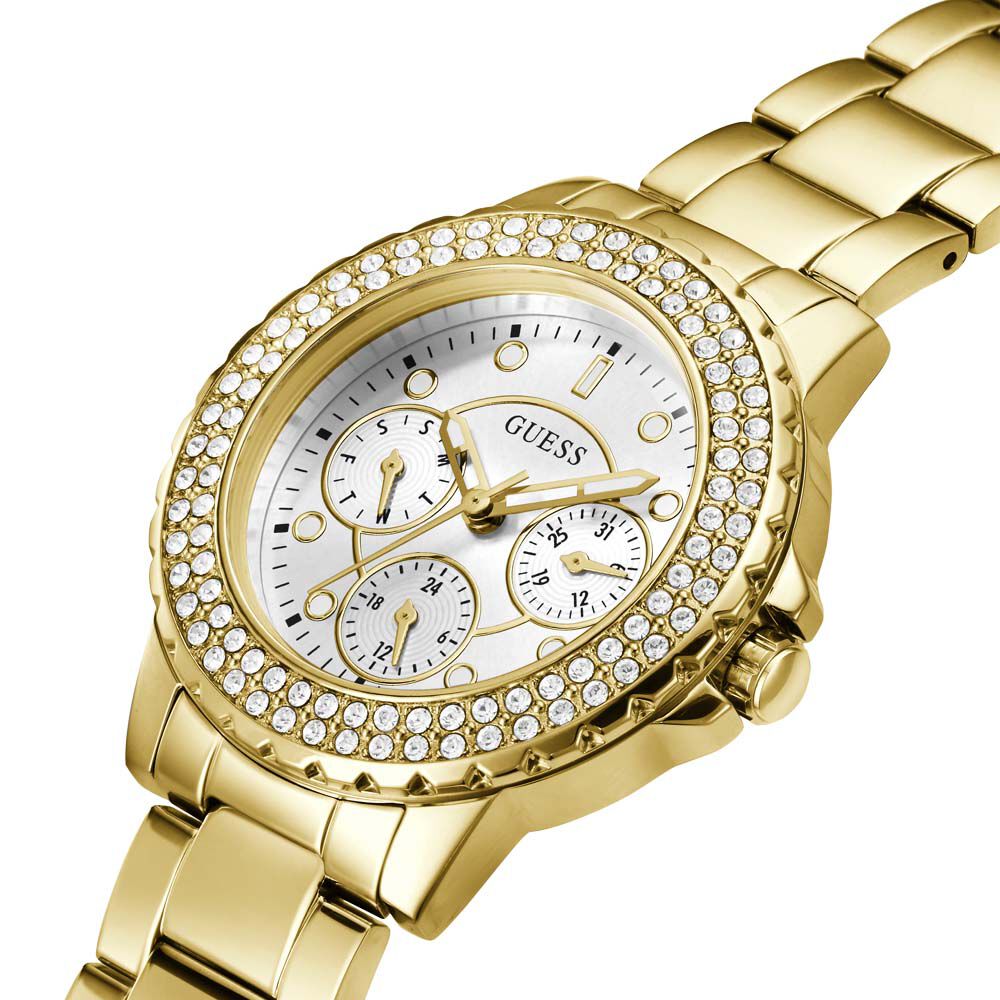 Montre Guess Crown Jewel Blanc - Montres &eacute;tanches Femme | Marc Orian