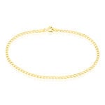 Bracelet Identit&eacute; Etheline Maille Gourmette Or Jaune - Bracelets mailles Enfant | Marc Orian