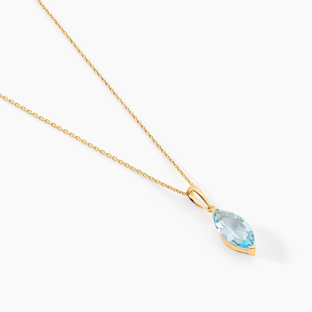 Collier Raquel Or Jaune Topaze - Colliers avec pierres Femme | Marc Orian
