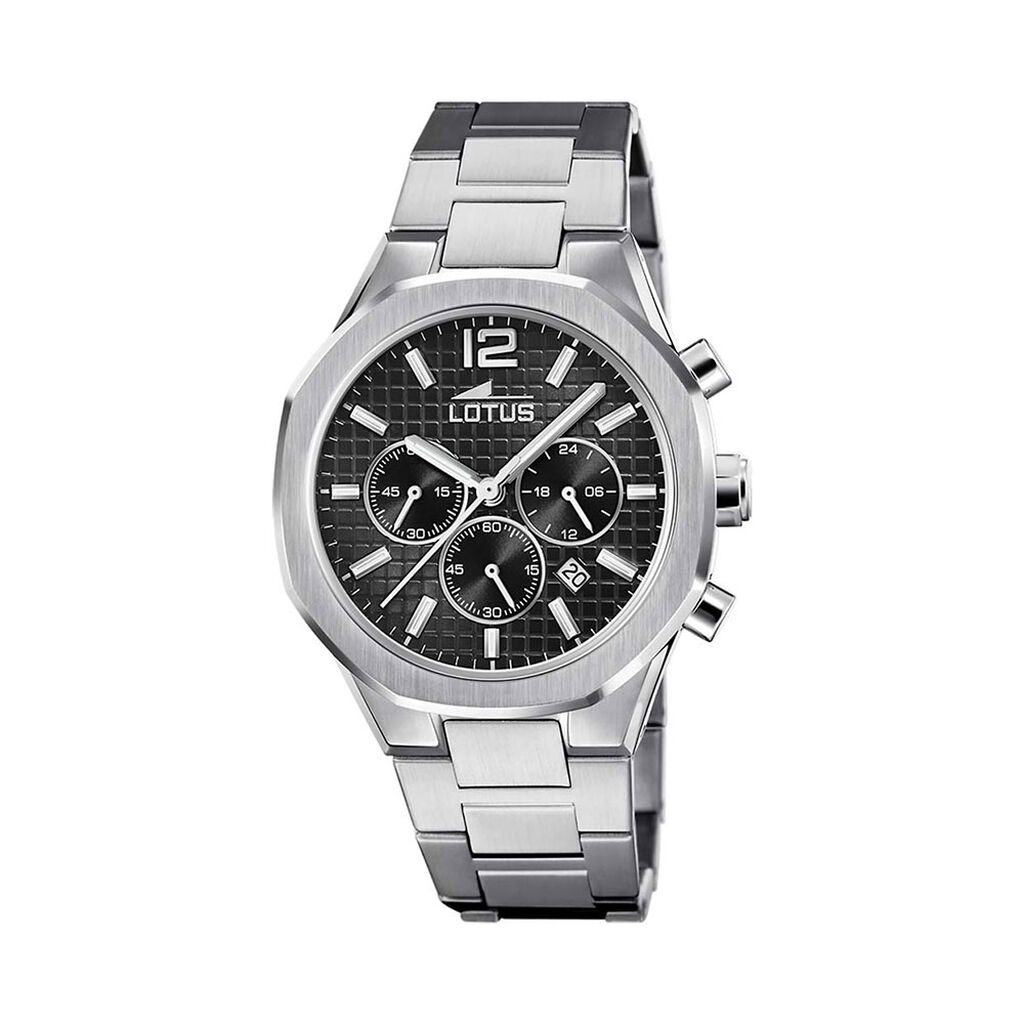 Montre Lotus Excellent Noir - Montres &eacute;tanches Homme | Marc Orian