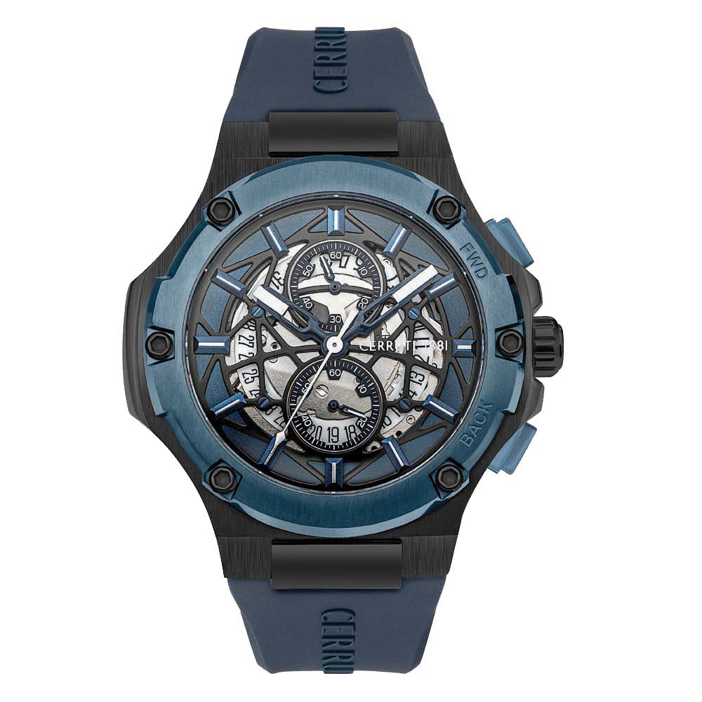 Montre Cerruti Lucardo Noir - Montres étanches Homme | Marc Orian