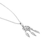 Collier Ioannina Argent Blanc Oxyde De Zirconium - Colliers avec pierres Femme | Marc Orian
